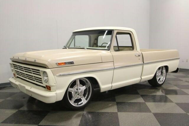 1968 Tan Ford F-100 Pickup Truck