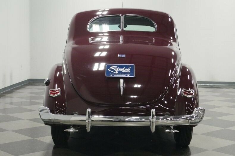 1940 Garnet Maroon Ford Deluxe Coupe
