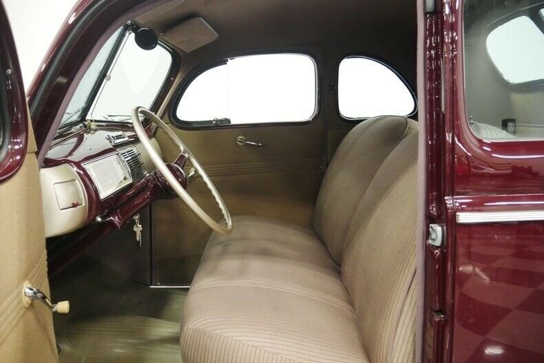 1940 Garnet Maroon Ford Deluxe Coupe
