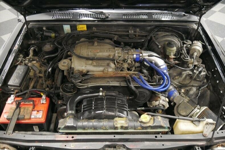 1989 Black Toyota Pickup Pickup Truck