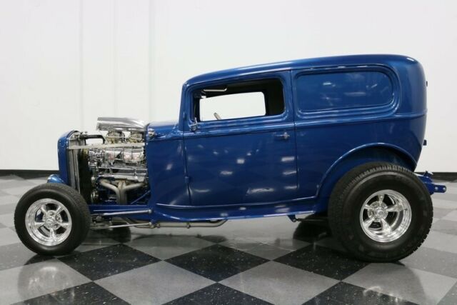 1932 Blue Ford Model A Sedan