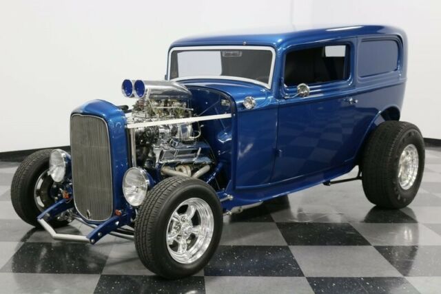 1932 Blue Ford Model A Sedan