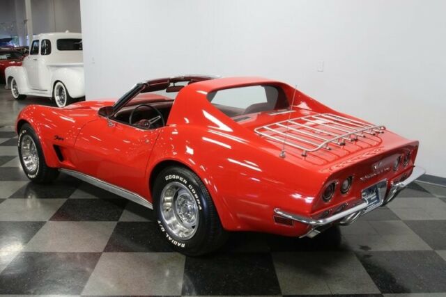1973 Red Chevrolet Corvette Coupe