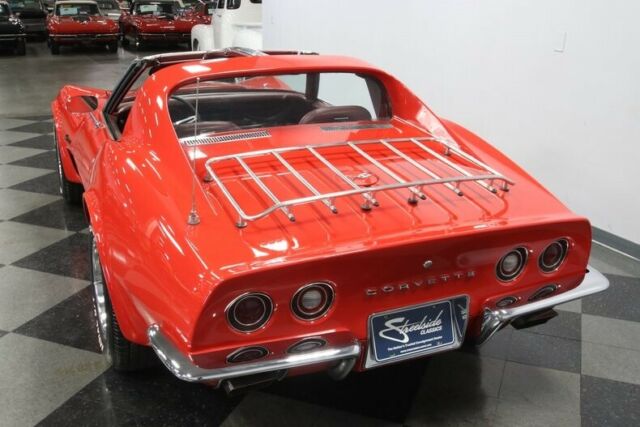 1973 Red Chevrolet Corvette Coupe