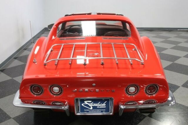 1973 Red Chevrolet Corvette Coupe