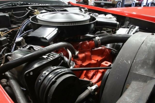 1973 Red Chevrolet Corvette Coupe