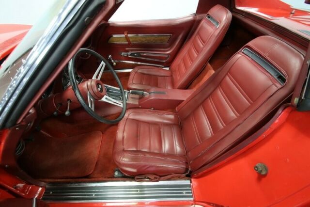 1973 Red Chevrolet Corvette Coupe