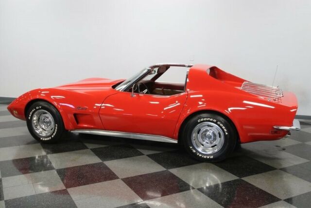 1973 Red Chevrolet Corvette Coupe