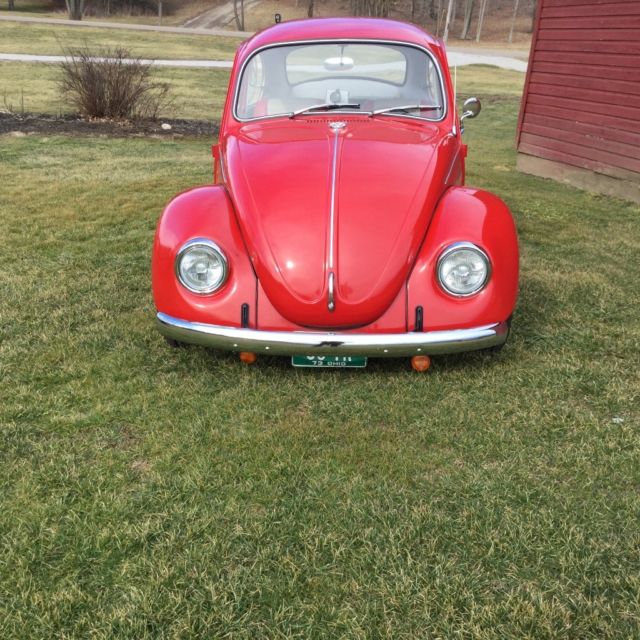 1962 White Volkswagen Beetle - Classic Sedan