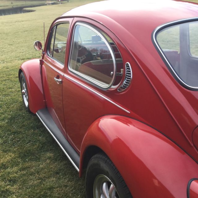 1962 White Volkswagen Beetle - Classic Sedan