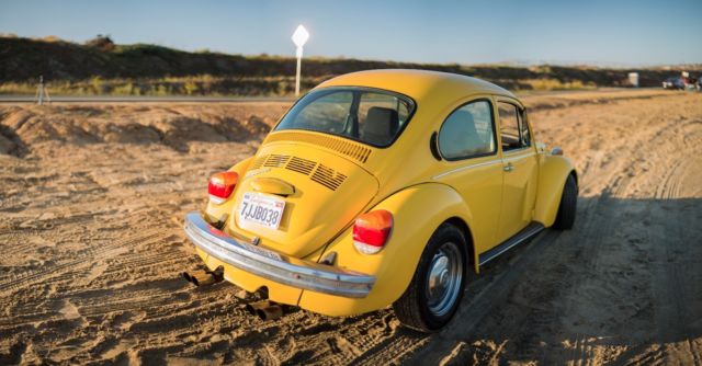 1973 Yellow Volkswagen Beetle - Classic