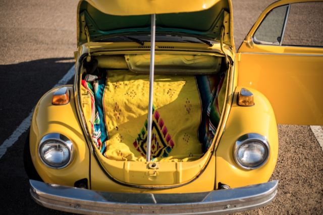 1973 Yellow Volkswagen Beetle - Classic