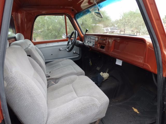 1966 black/copper Chevrolet C/K Pickup 1500 pick up