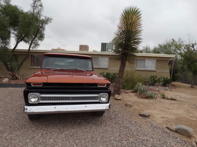 1966 black/copper Chevrolet C/K Pickup 1500 pick up