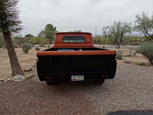 1966 black/copper Chevrolet C/K Pickup 1500 pick up