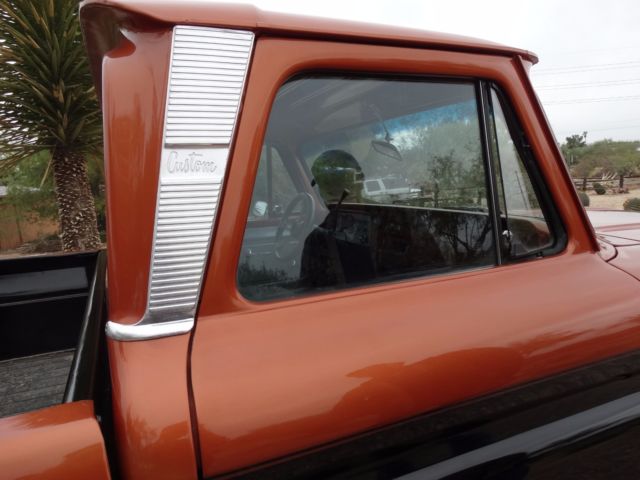 1966 black/copper Chevrolet C/K Pickup 1500 pick up
