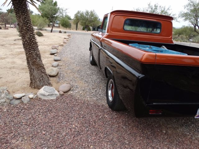 1966 black/copper Chevrolet C/K Pickup 1500 pick up