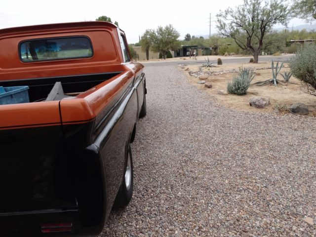 1966 black/copper Chevrolet C/K Pickup 1500 pick up