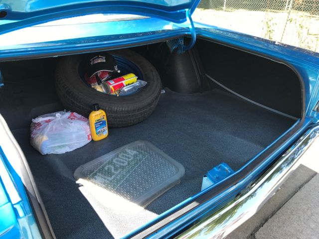 1968 Blue Plymouth GTX 2D Hardtop