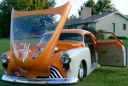 1949 Dreamsicle Oldsmobile Custom Cruiser