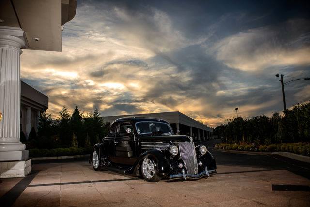 1936 Black Ford Other 5 window cpe