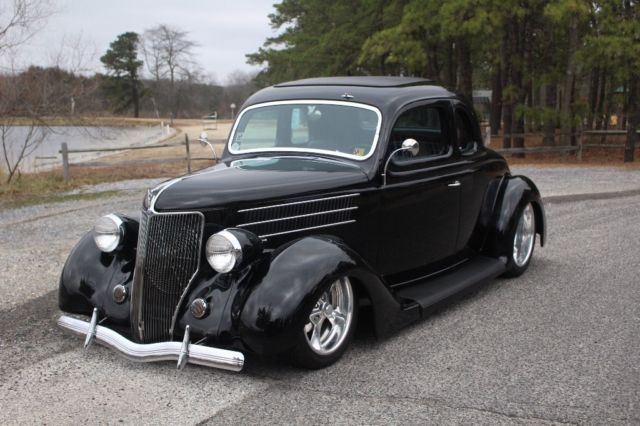 1936 Black Ford Other 5 window cpe