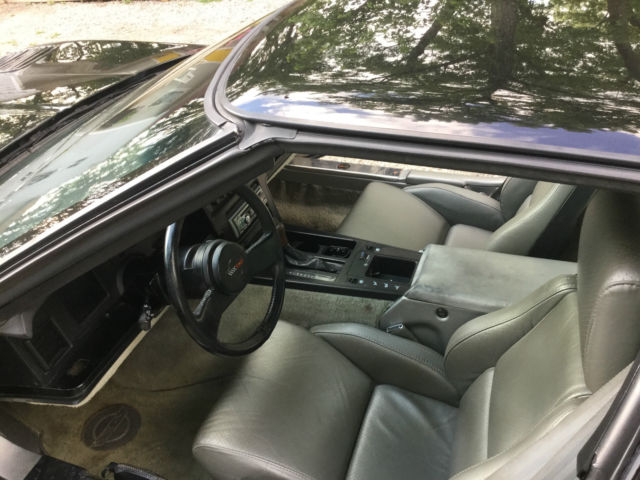 1984 Black Chevrolet Corvette Hatchback
