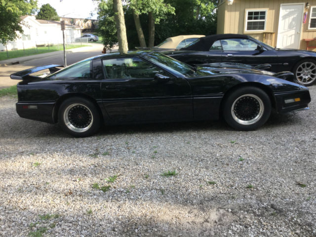 1984 Black Chevrolet Corvette Hatchback