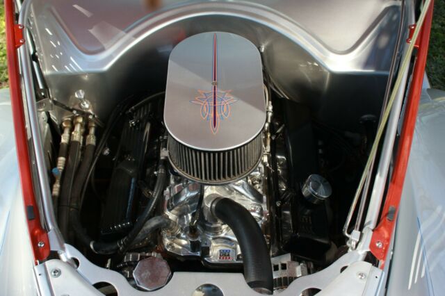 1937 Silver and Brown Ford 2 Door Sedan Sedan