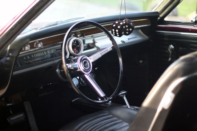 1967 Black cherry Chevrolet Chevelle Coupe