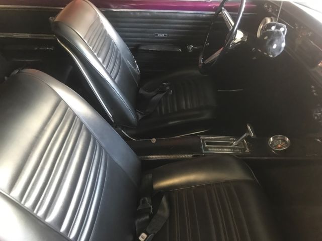 1967 Black cherry Chevrolet Chevelle Coupe