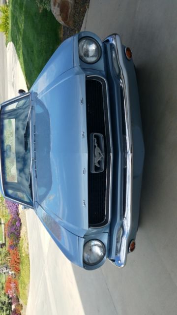 1966 Blue Ford Mustang Coupe