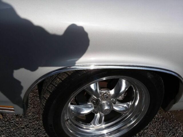 1970 Silver w/ blue stripes Chevrolet El Camino Standard Cab Pickup