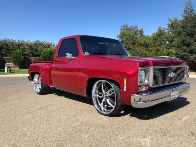 1973 Red Chevrolet C-10