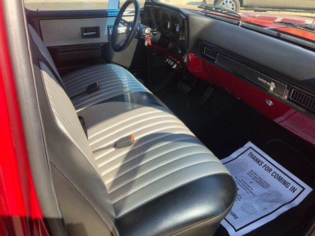 1973 Red Chevrolet C-10