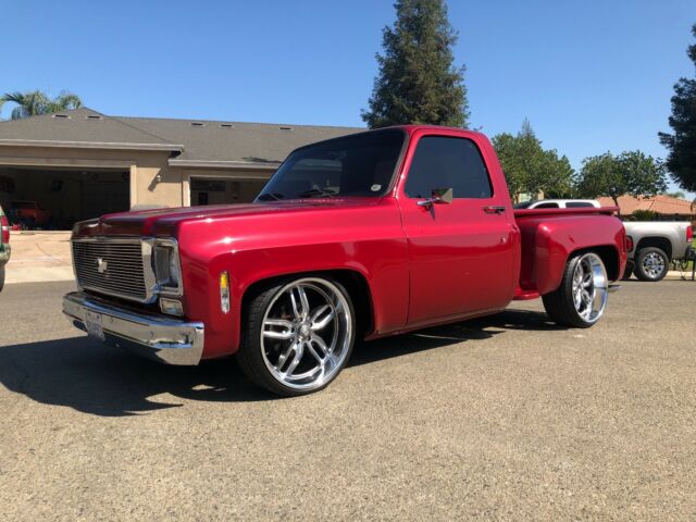 1973 Red Chevrolet C-10