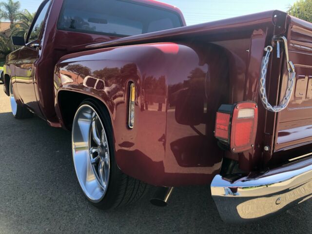 1973 Red Chevrolet C-10