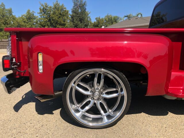 1973 Red Chevrolet C-10