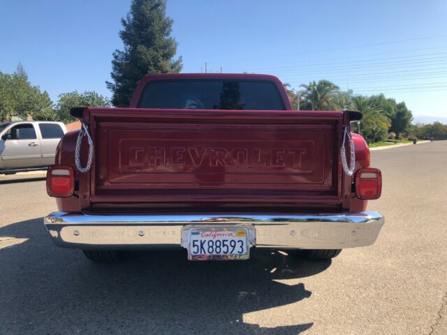 1973 Red Chevrolet C-10