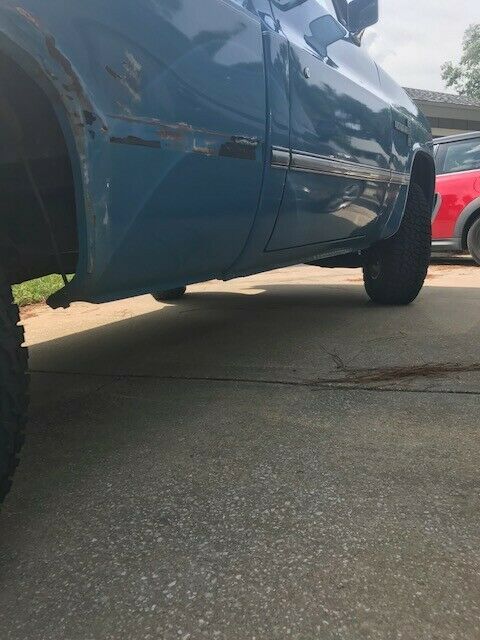 1981 Blue Chevrolet C-10 Standard Cab Pickup