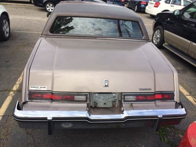 1983 Brown Oldsmobile Toronado 2 door cupe