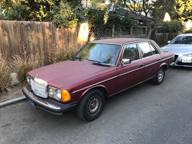 1984 Red (repainted) Mercedes-Benz 300-Series