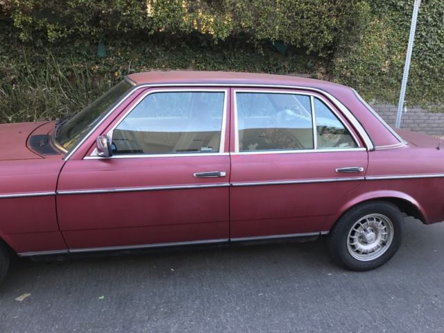 1984 Red (repainted) Mercedes-Benz 300-Series