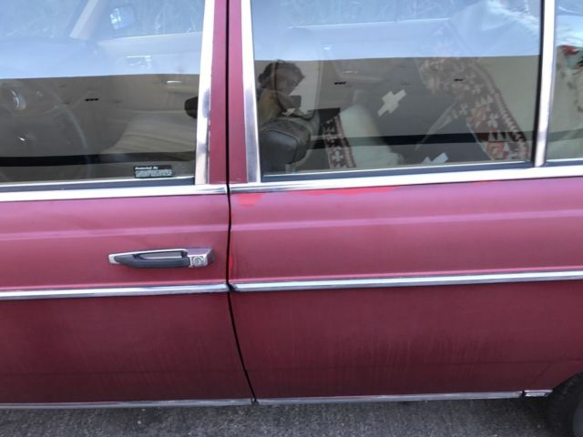 1984 Red (repainted) Mercedes-Benz 300-Series