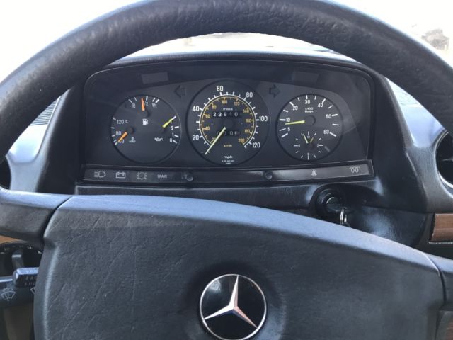 1984 Red (repainted) Mercedes-Benz 300-Series