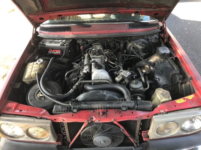 1984 Red (repainted) Mercedes-Benz 300-Series