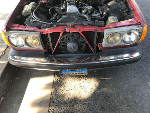 1984 Red (repainted) Mercedes-Benz 300-Series