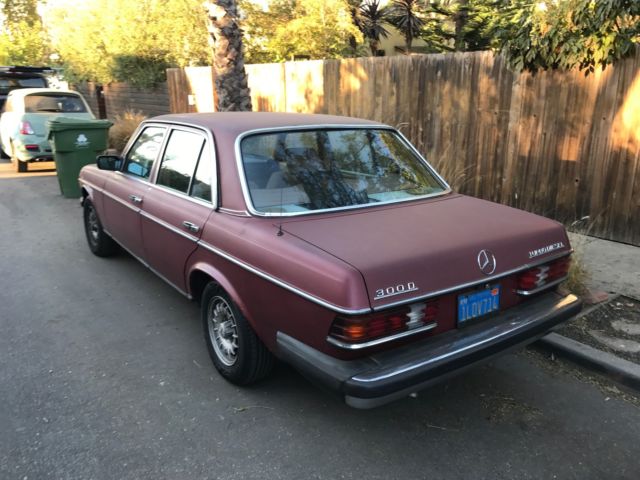 1984 Red (repainted) Mercedes-Benz 300-Series