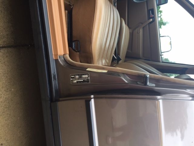 1987 Tan Mercedes-Benz 190-Series Sedan