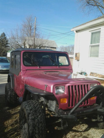1994 Mauve Chrysler Other Wrangler Sahara